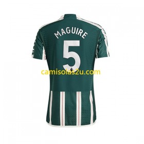 Camisolas de futebol Manchester United Harry Maguire 5 Equipamento Alternativa 2023/24 Manga Curta